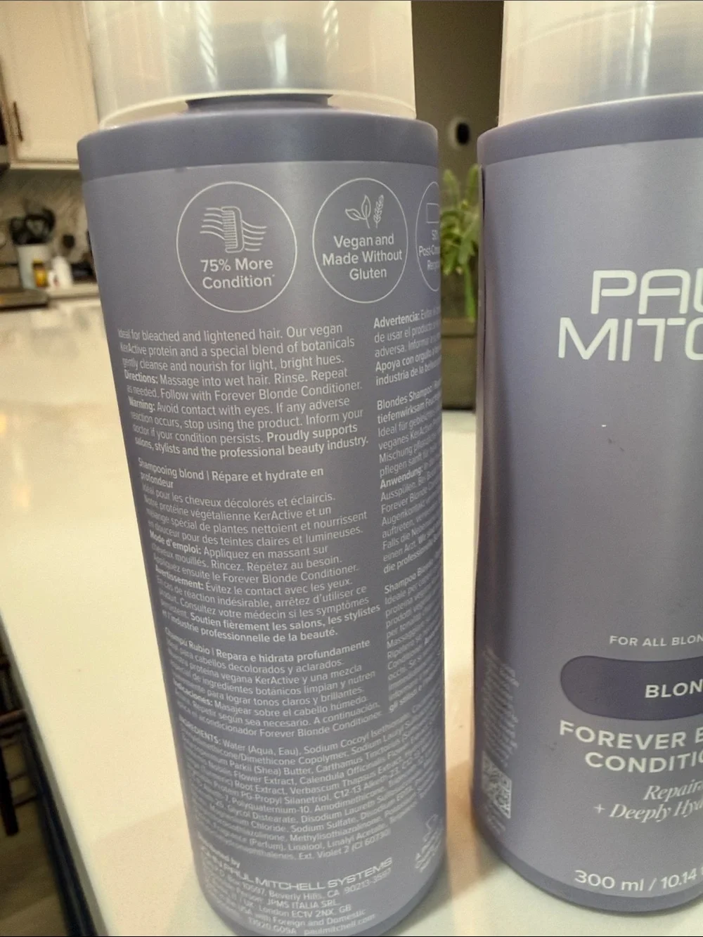 Paul Mitchell Blonde Forever Shampoo & Conditioner Set - new unopened  10.14 oz